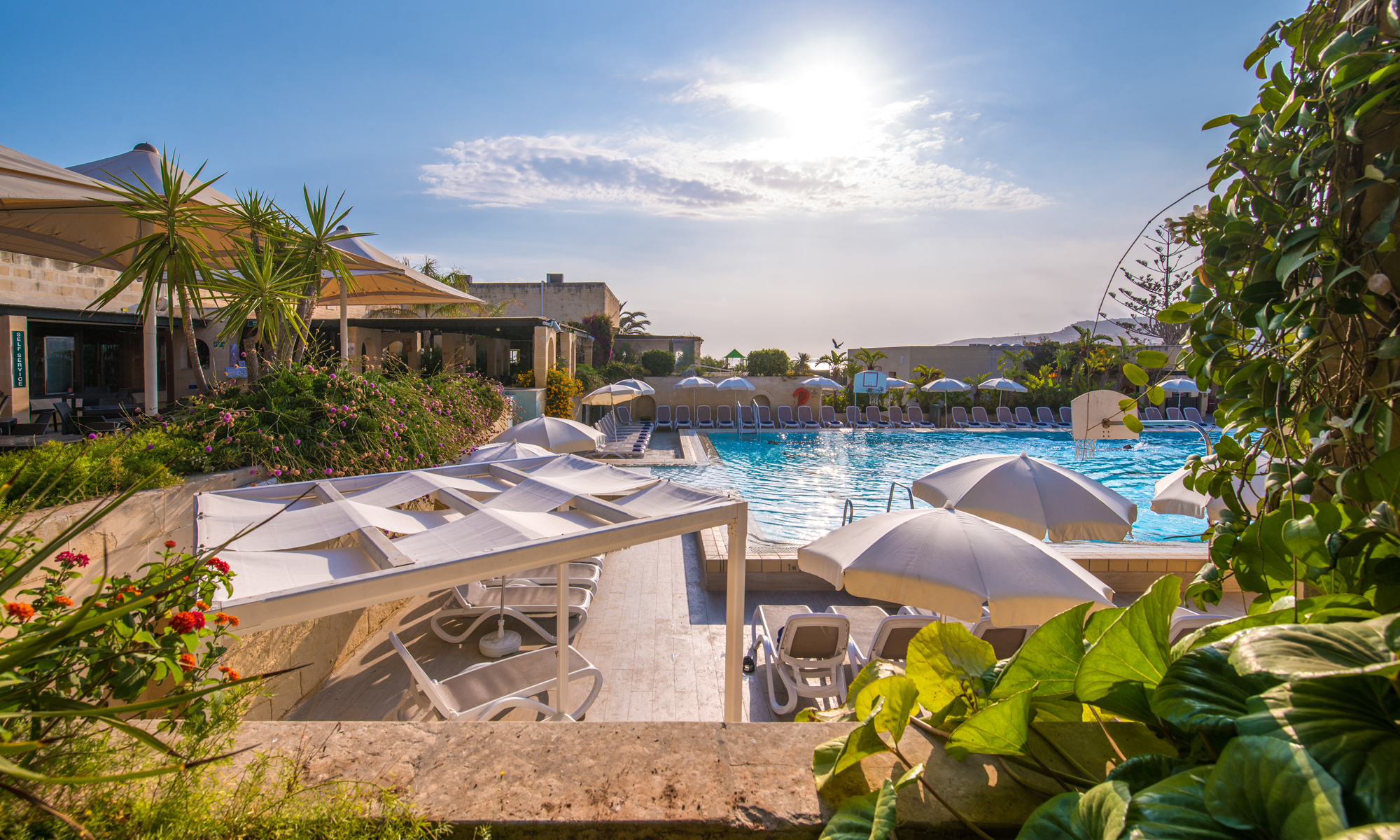 Swimmingpool Mellieha Holiday Centre Malta Folkeferie (10)