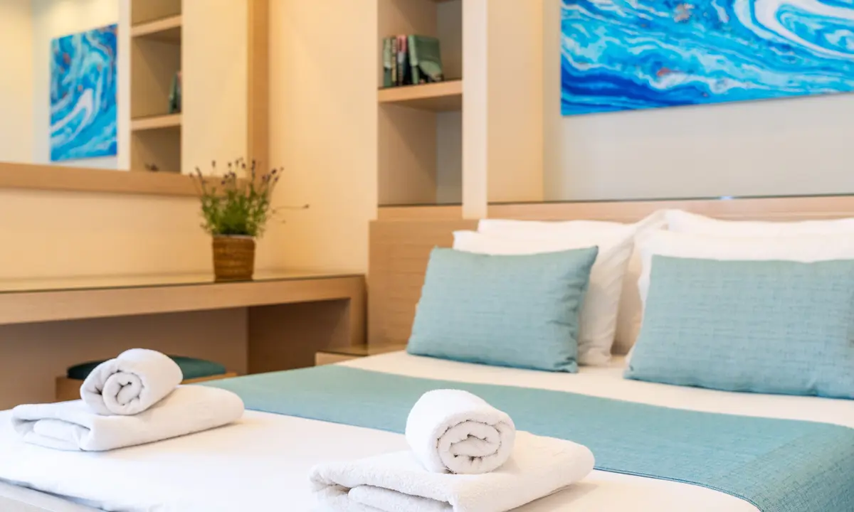 2 Værelses Lejlighed Balkon Nr 212 Hotel Kedrissos Kreta Grækenland Folkeferie (4)