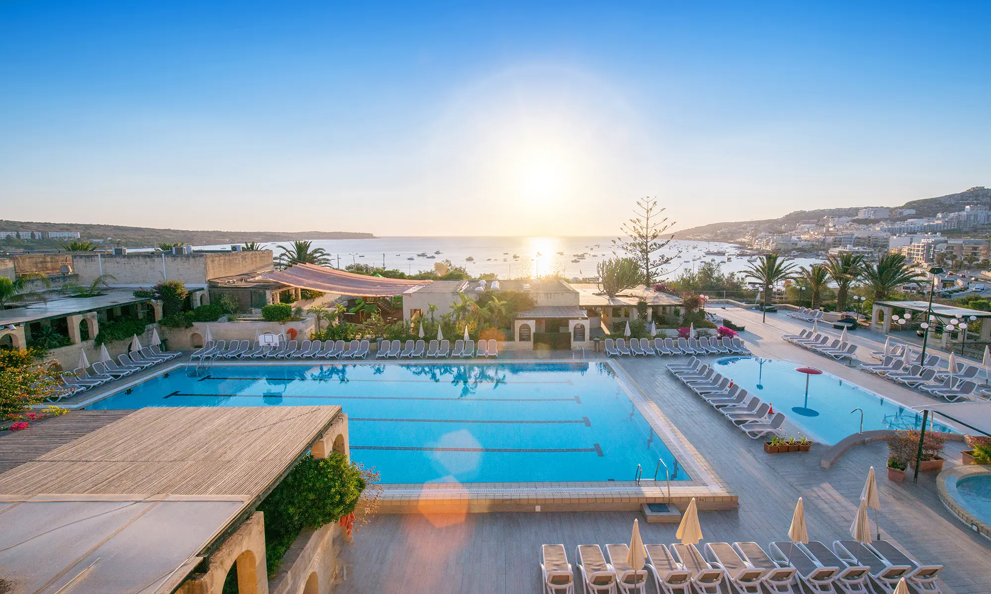 Swimmingpool Mellieha Holiday Centre Malta Folkeferie (31)