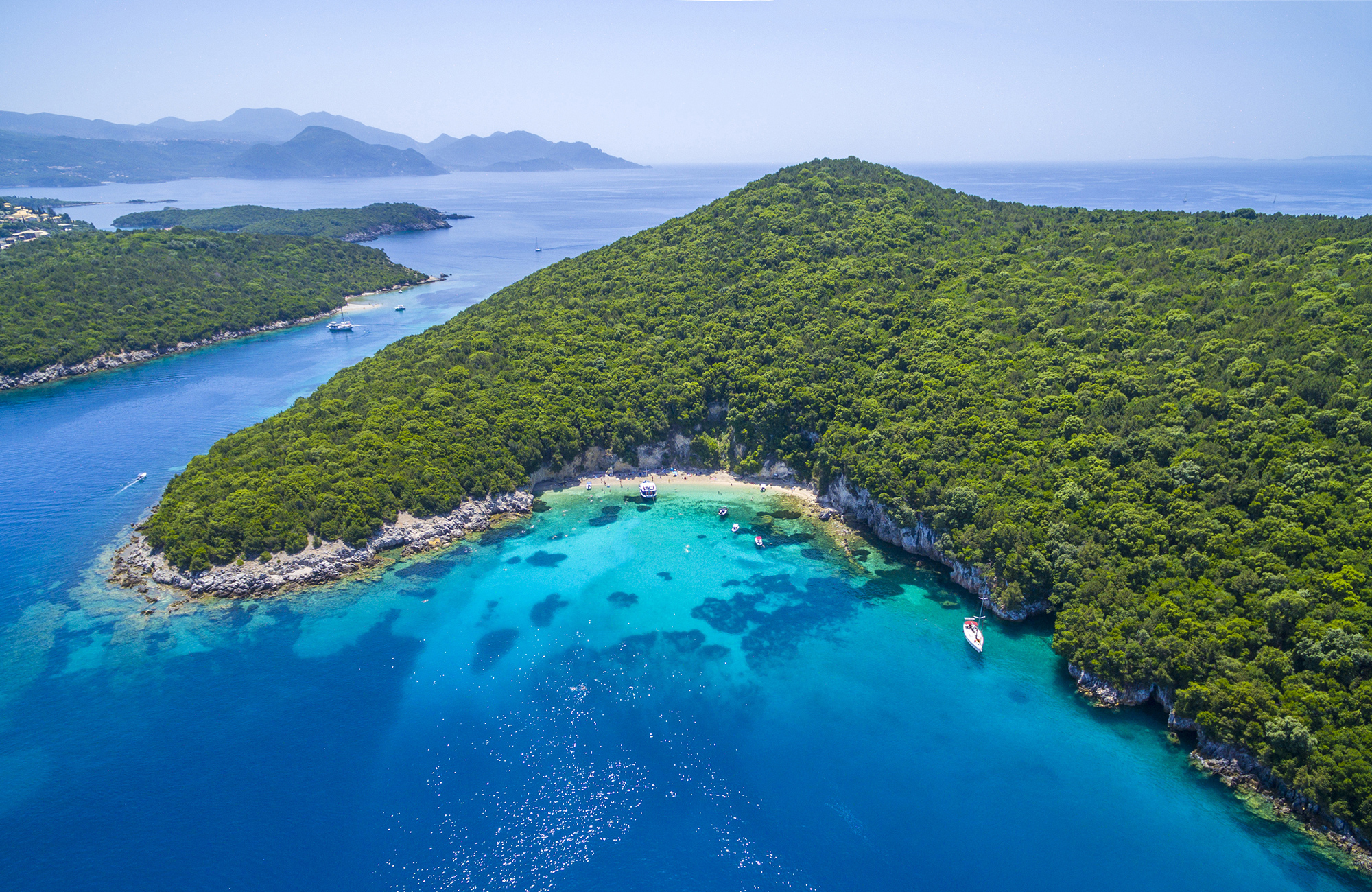 Pisina Strand Sivota Grækenland Folkeferie (12)