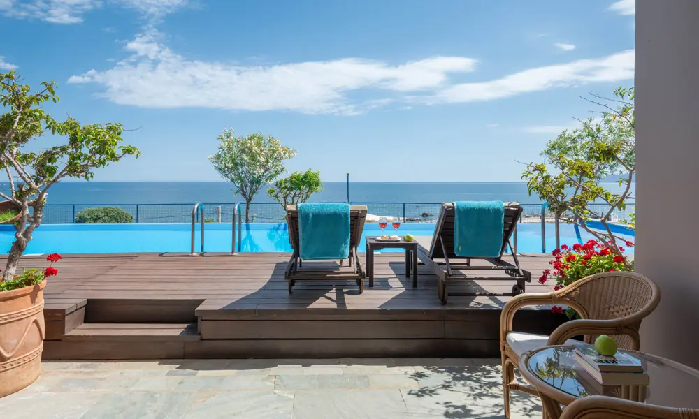 Deluxe Voksen Værelse Delt Pool Nr 2014 Panorama Hotel Kreta Folkeferie (11)