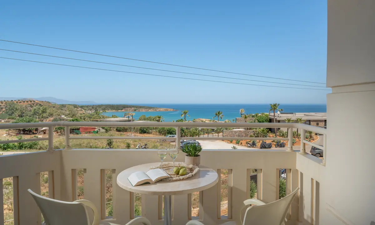 Hotel Kedrissos Kreta Folkeferiedk 2 Værelses Lejlighed Med 2 Balkoner (2)