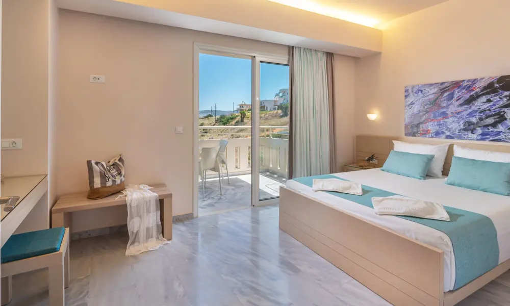 Hotel Kedrissos Kreta Folkeferiedk 2 Værelses Lejlighed Med 2 Balkoner (5 2)