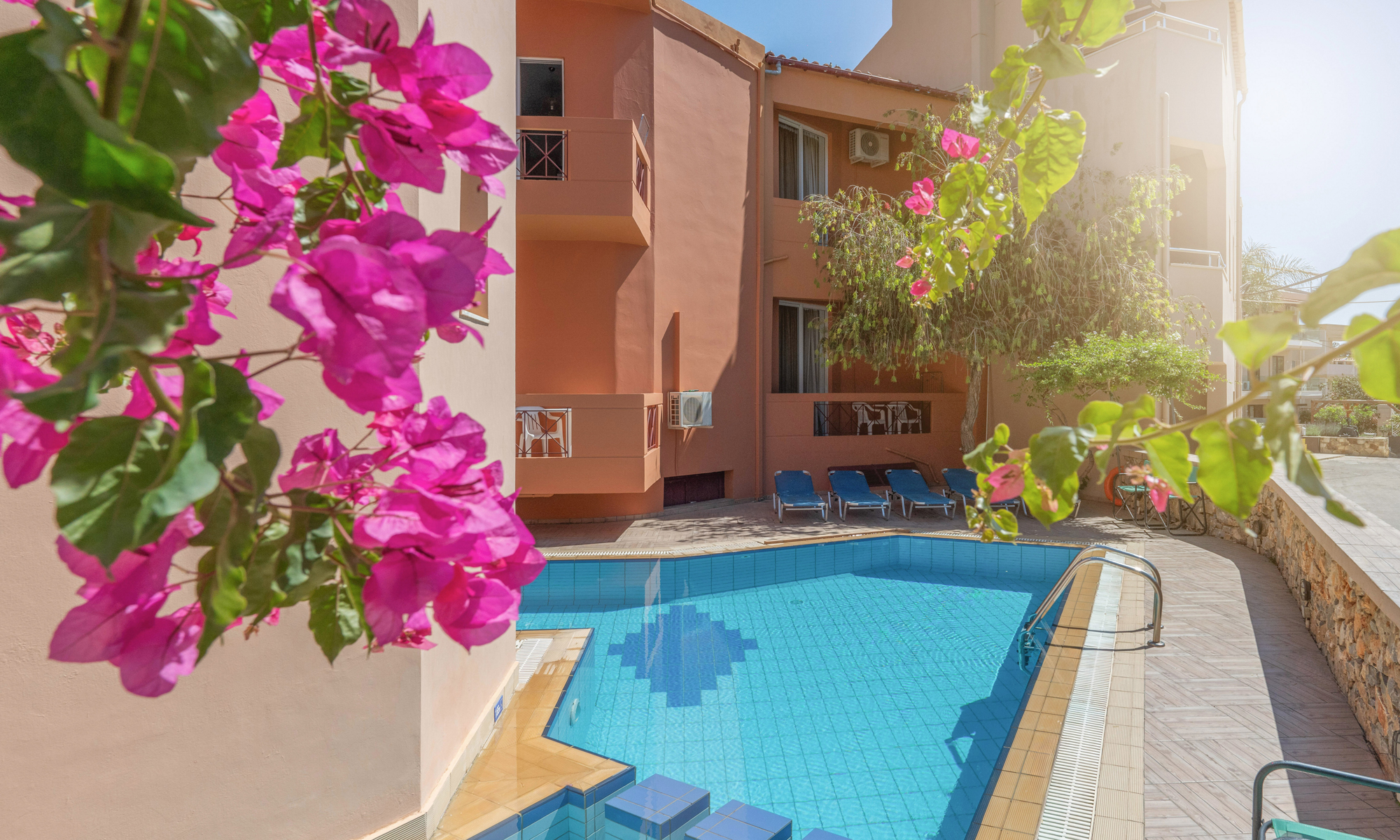 Swimmingpool Hotel Elotia Kreta Grækenland Folkeferie (5)