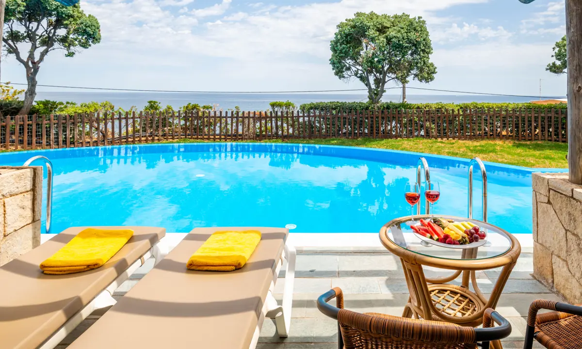 Deluxe Værelse Terrasse Delt Pool Nr 1014 Panorama Hotel Kreta Folkeferie (2)