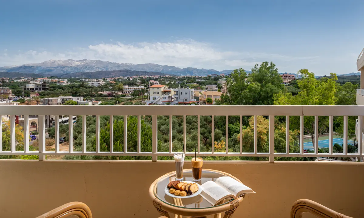 Dobbeltværelse Landudsigt Nr 335 Panorama Hotel Kreta Folkeferie (1)